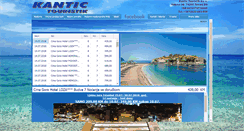 Desktop Screenshot of kantic-touristik.com